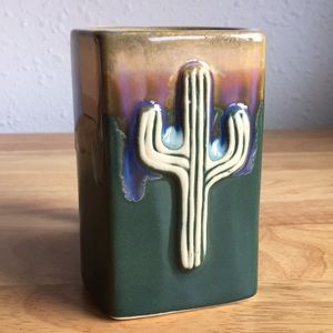 Southwestern mug with Cactus by Padilla